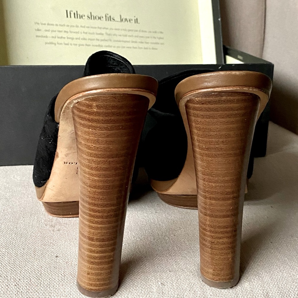 Ann Taylor Lorena Platform Suede Mule - Picture 4 of 5